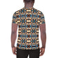 DMV 0275 Conceptual Artsy All-Over Print Men's Athletic T-shirt