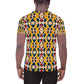 DMV 0236 Vintage Artsy All-Over Print Men's Athletic T-shirt