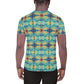 DMV 0231 Chic Boho All-Over Print Men's Athletic T-shirt