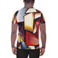 DMV 0067 Abstract Art All-Over Print Men's Athletic T-shirt