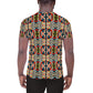 DMV 0013 Chic Boho All-Over Print Men's Athletic T-shirt