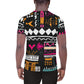 DMV 0011 Boho All-Over Print Men's Athletic T-shirt