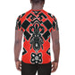 DMV 0017 Boho All-Over Print Men's Athletic T-shirt