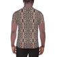 DMV 0274 Chic Boho All-Over Print Men's Athletic T-shirt