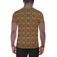 DMV 0112 Psy Artsy All-Over Print Men's Athletic T-shirt