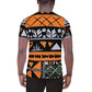 DMV 0115 Boho All-Over Print Men's Athletic T-shirt