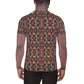 DMV 0266 Classic Boho All-Over Print Men's Athletic T-shirt