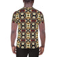 DMV 0247 Geo Boho All-Over Print Men's Athletic T-shirt