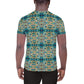 DMV 0254 Chic Boho All-Over Print Men's Athletic T-shirt