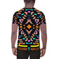 DMV 0147 Boho All-Over Print Men's Athletic T-shirt