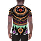 DMV 0180 Boho All-Over Print Men's Athletic T-shirt