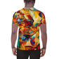DMV 0416 Abstract Art All-Over Print Men's Athletic T-shirt