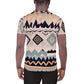 DMV 1345 Boho All-Over Print Men's Athletic T-shirt