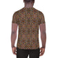 DMV 0280 Classic Boho All-Over Print Men's Athletic T-shirt