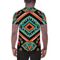 DMV 0154 Boho All-Over Print Men's Athletic T-shirt