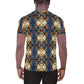 DMV 0406 Conceptual Artsy All-Over Print Men's Athletic T-shirt