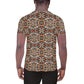 DMV 1349 Chic Boho All-Over Print Men's Athletic T-shirt