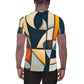 DMV 0433 Abstract Art All-Over Print Men's Athletic T-shirt