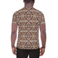 DMV 0432 Classic Boho All-Over Print Men's Athletic T-shirt