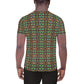 DMV 0422 Psy Artsy All-Over Print Men's Athletic T-shirt