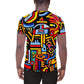DMV 1452 Psy Art All-Over Print Men's Athletic T-shirt