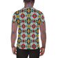 DMV 0921 Vintage Artsy All-Over Print Men's Athletic T-shirt