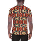 DMV 1041 Geo Boho All-Over Print Men's Athletic T-shirt