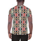 DMV 0973 Chic Boho All-Over Print Men's Athletic T-shirt