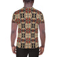 DMV 0437 Classic Boho All-Over Print Men's Athletic T-shirt