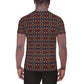 DMV 1579 Chic Boho All-Over Print Men's Athletic T-shirt