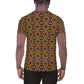 DMV 0459 Psy Artsy All-Over Print Men's Athletic T-shirt