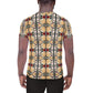 DMV 2080 Geo Boho All-Over Print Men's Athletic T-shirt