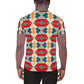 DMV 1051 Classic Boho All-Over Print Men's Athletic T-shirt