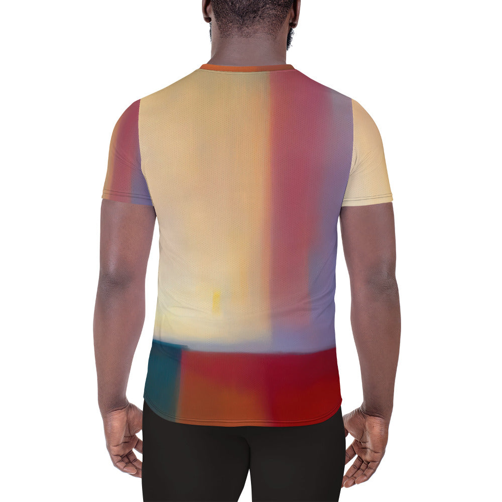 DMV 0746 Avant Garde All-Over Print Men's Athletic T-shirt