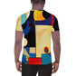 DMV 2113 Abstract Art All-Over Print Men's Athletic T-shirt