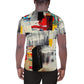 DMV 0628 Avant Garde All-Over Print Men's Athletic T-shirt