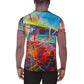 DMV 1896 Avant Garde All-Over Print Men's Athletic T-shirt