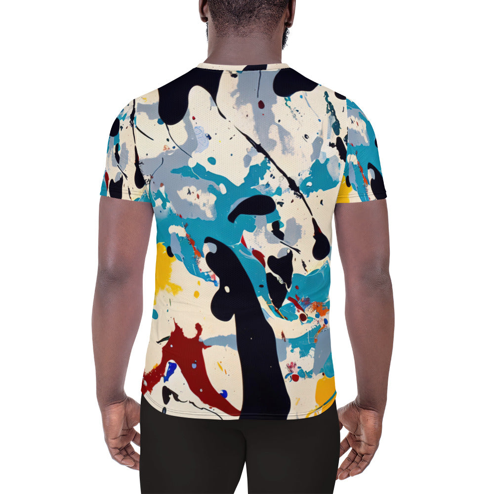 DMV 0603 Avant Garde All-Over Print Men's Athletic T-shirt