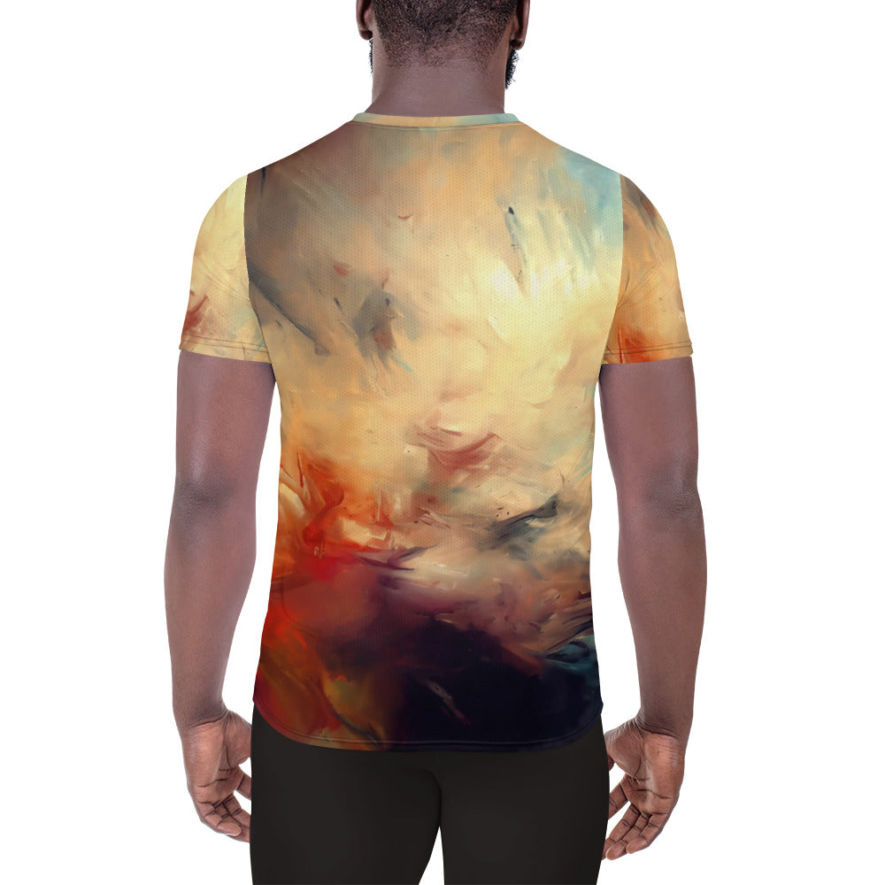 DMV 1833 Avant Garde All-Over Print Men's Athletic T-shirt