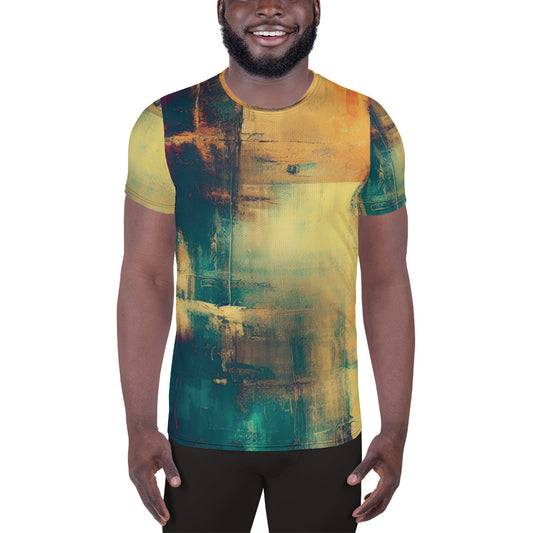 DMV 0169 Avant Garde All-Over Print Men's Athletic T-shirt