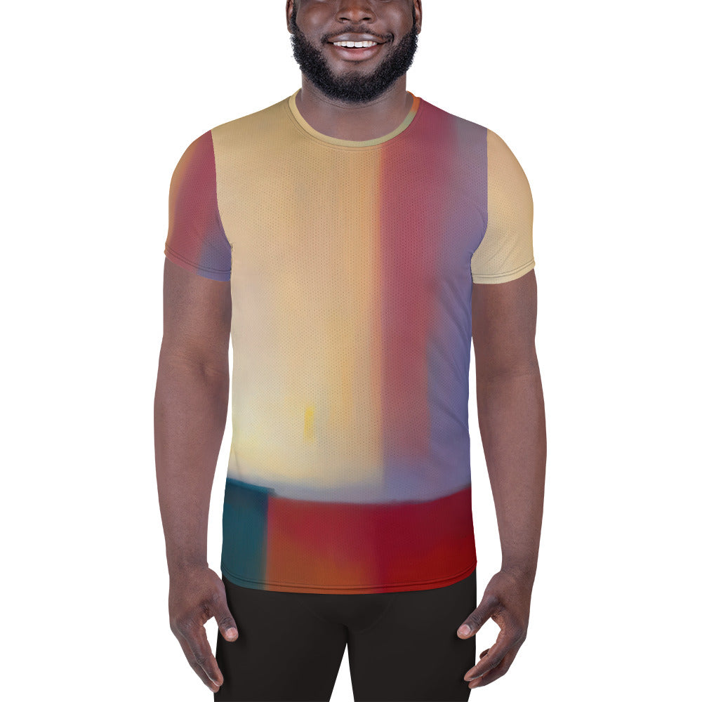 DMV 0746 Avant Garde All-Over Print Men's Athletic T-shirt