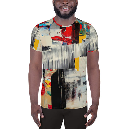 DMV 0628 Avant Garde All-Over Print Men's Athletic T-shirt