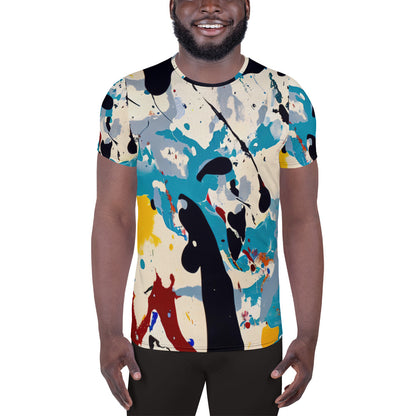 DMV 0603 Avant Garde All-Over Print Men's Athletic T-shirt