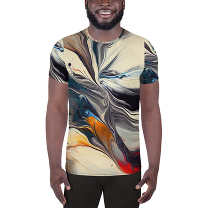 DMV 2077 Avant Garde All-Over Print Men's Athletic T-shirt