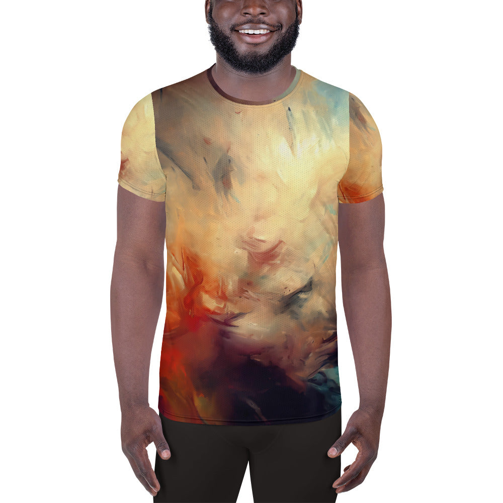 DMV 1833 Avant Garde All-Over Print Men's Athletic T-shirt