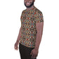 DMV 0283 Chic Boho All-Over Print Men's Athletic T-shirt