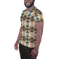 DMV 0273 Chic Boho All-Over Print Men's Athletic T-shirt