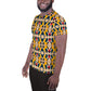 DMV 0236 Vintage Artsy All-Over Print Men's Athletic T-shirt