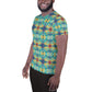 DMV 0231 Chic Boho All-Over Print Men's Athletic T-shirt