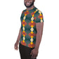 DMV 0057 Classic Boho All-Over Print Men's Athletic T-shirt